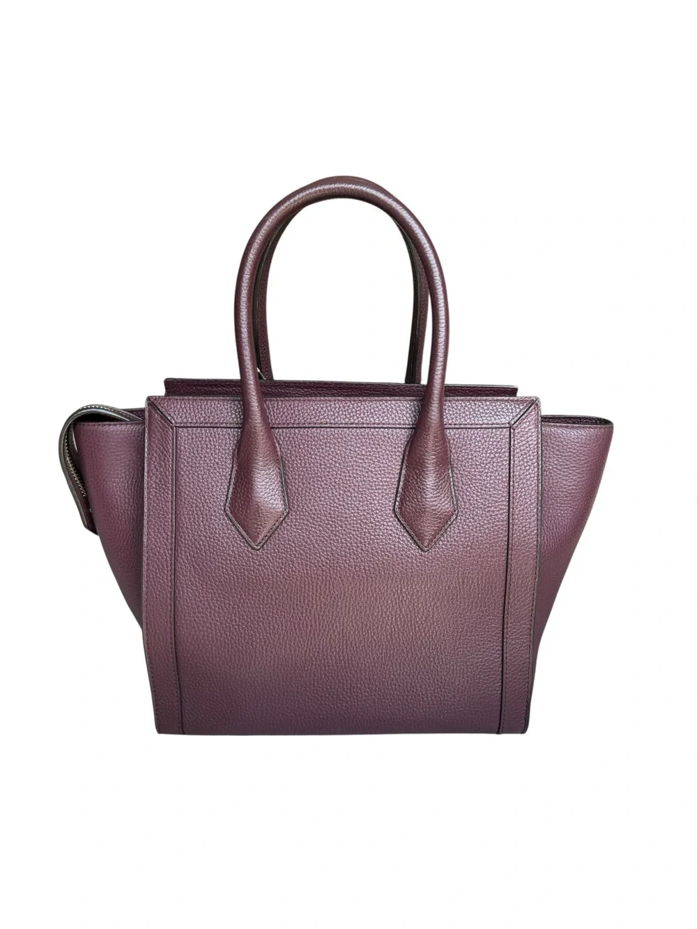 🆕 Henri Bendel Rivington Tote Bag Burgundy Satchel
